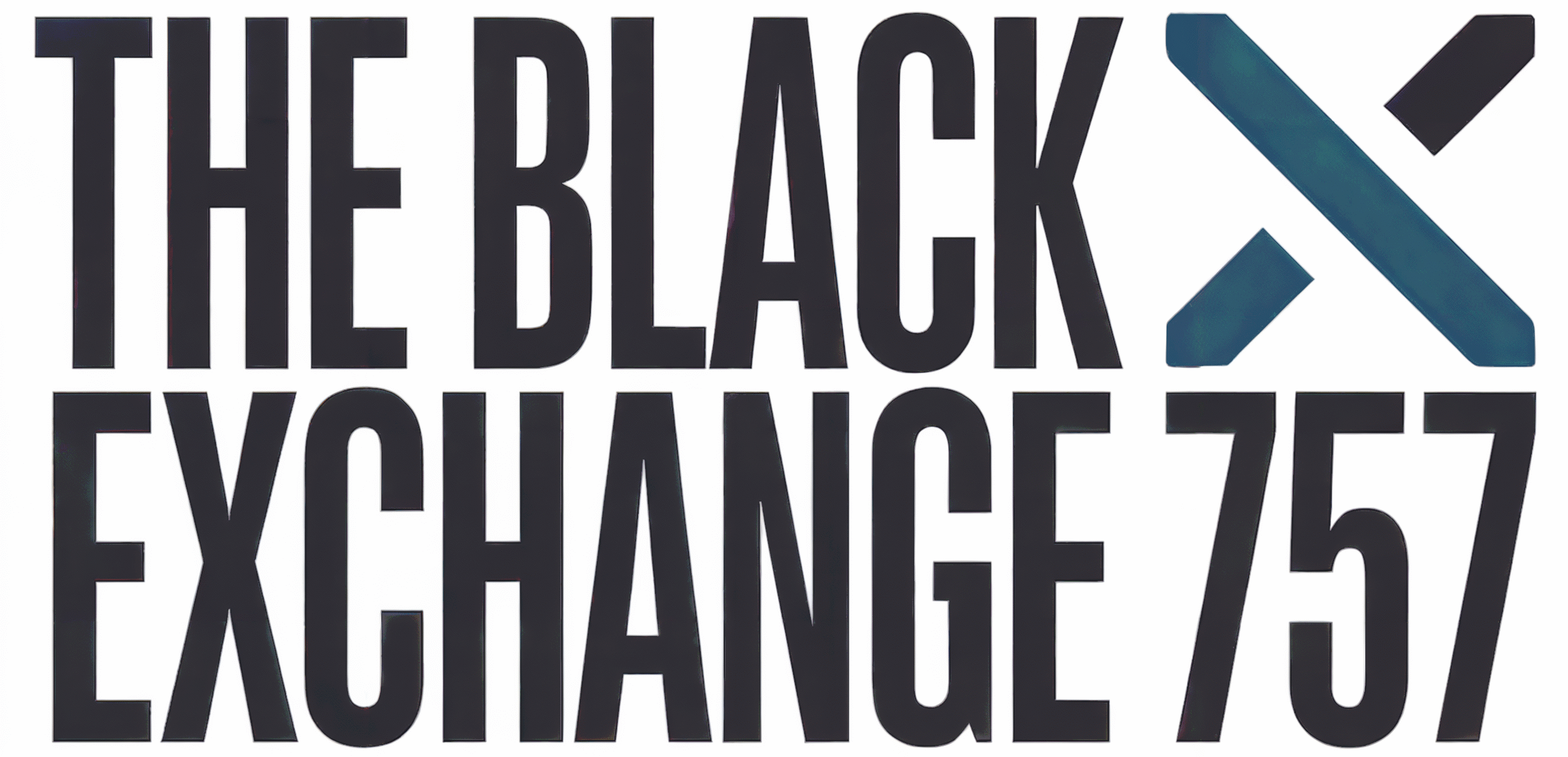 the black exchange 757 logo